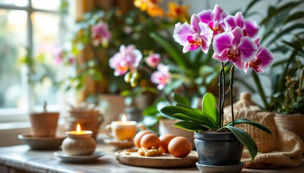 Cosa mettere vicino alle orchidee per favorire una fioritura intensa e duratura in tempi brevi