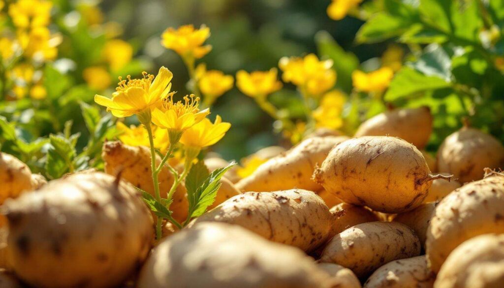 Coltivare i topinambur: i fiori sono gialli e i tuberi si mangiano (ma si espandono ovunque)