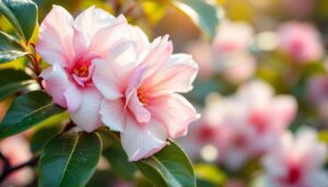 Le cure di cui ha bisogno una Camelia Japonica dalla fioritura precoce