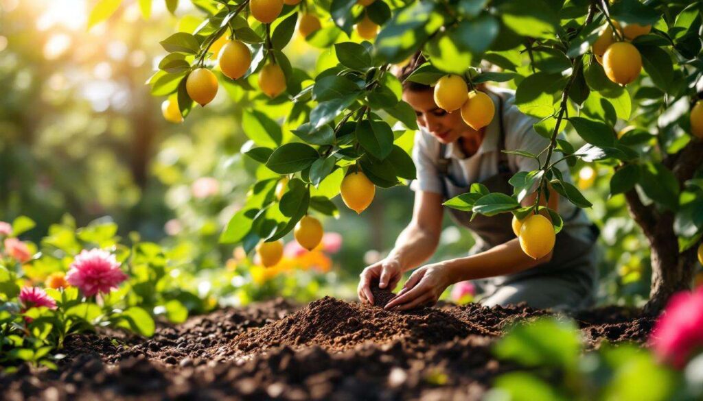 Limoni rigogliosi: il segreto dei giardinieri con fondi di caffè per una pianta migliore