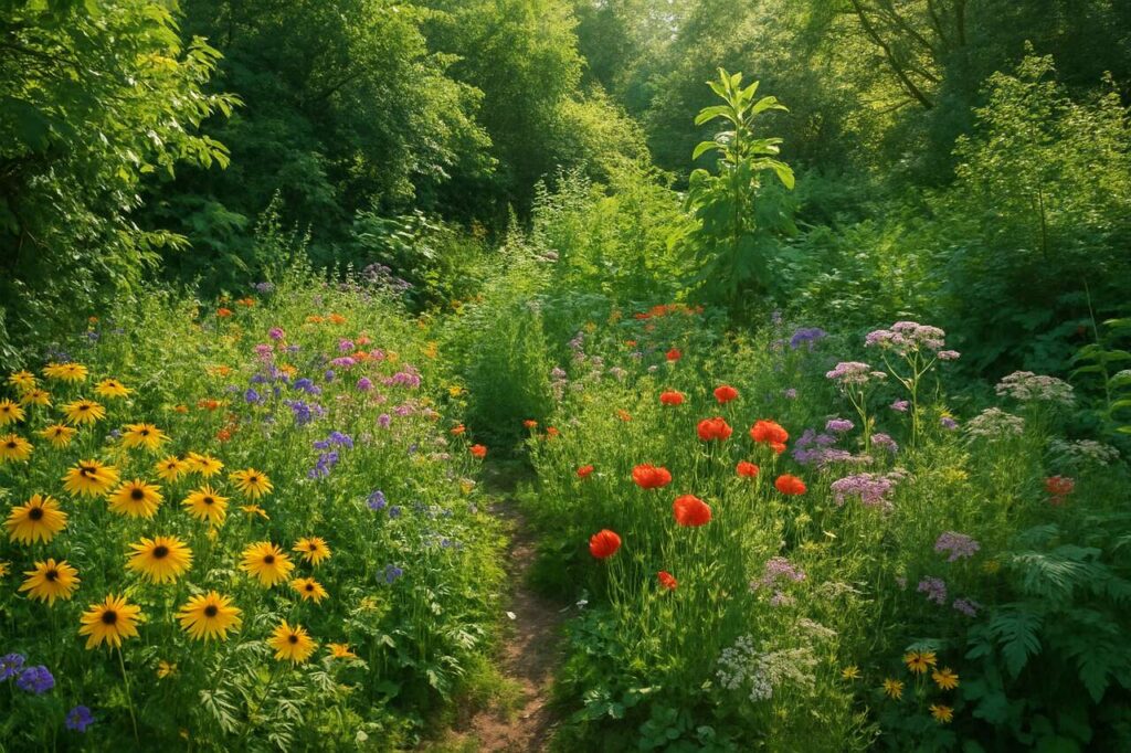 Ho lasciato una parte del giardino un po’ selvaggia” e i parassiti sono diminuiti da soli