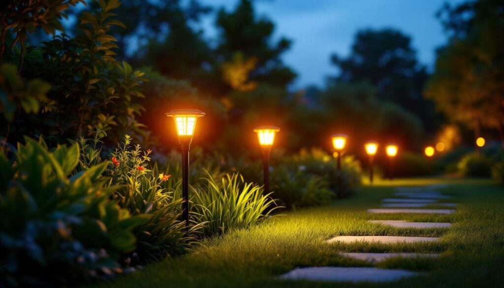 Illuminazione LED solare per il giardino: i faretti da interrare che si ricaricano da soli e durano tutta la notte