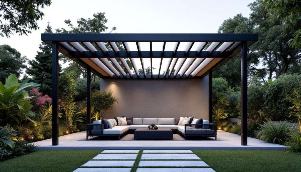 Pergola bioclimatica con lamelle orientabili: il trend outdoor italiano che unisce design e funzionalità