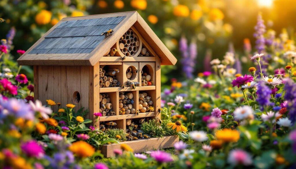 Hotel per insetti: il rifugio in legno da costruire con i bambini che protegge gli impollinatori