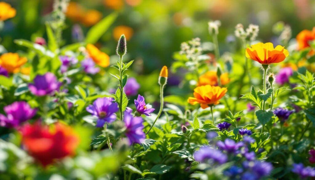Il giardino delle piante autoctone: menta, cappero e papavero richiedono meno acqua e zero pesticidi